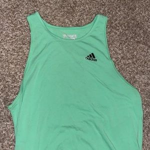 Green tank top
